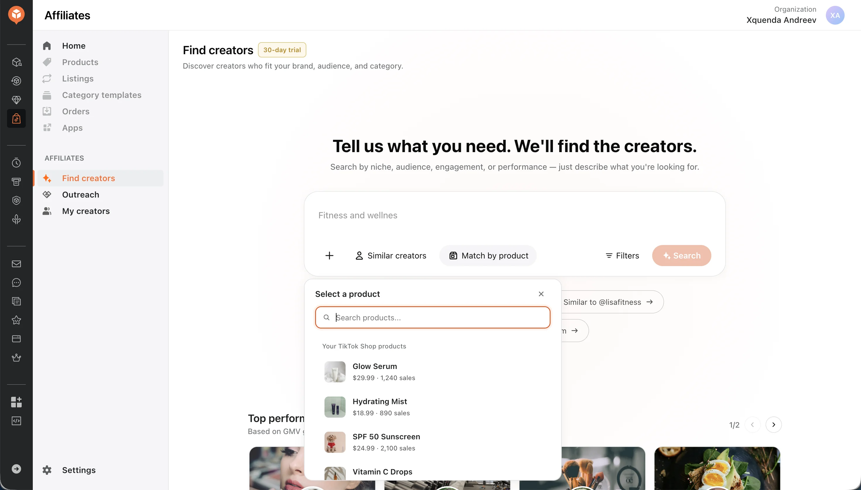 Match by Product mode